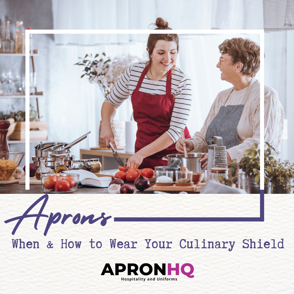 Apron Etiquette: When and How to Wear Your Culinary Shield