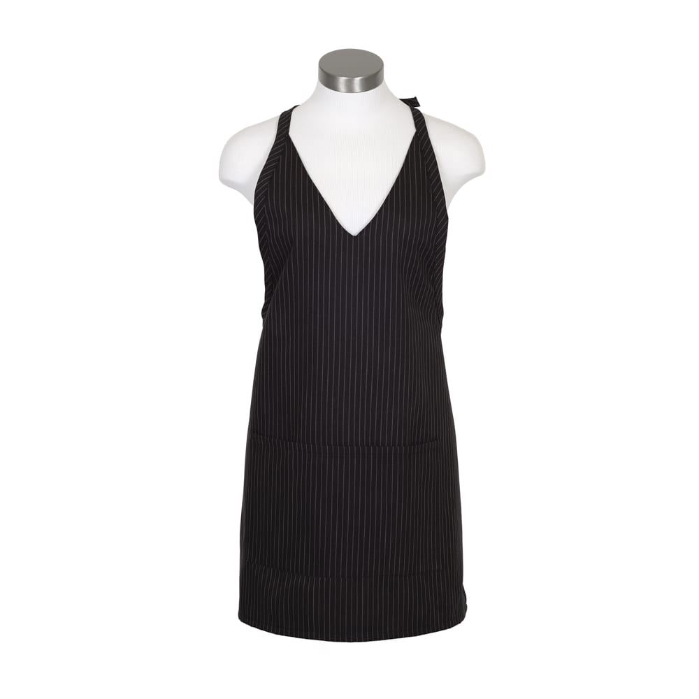 Fame® Tuxedo Style V-Neck Bib Apron - F23