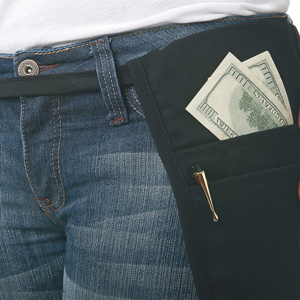 Fame® Black Money Pouch - F31 (belt sold separately)